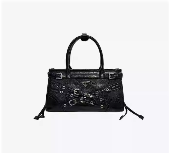 Dream Latick/MELEDIK Punk Motorcycle Crossover Bag Women's Bag Lux Soft Handbag