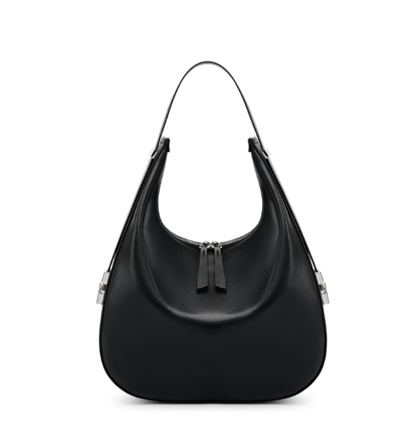 Genuine Leather Hobo Bag