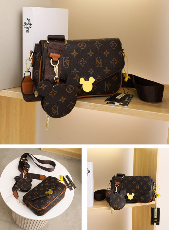 Design Crossbody Bag with Mickey Purse