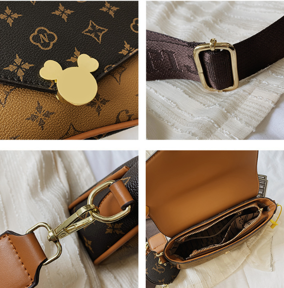 Design Crossbody Bag with Mickey Purse