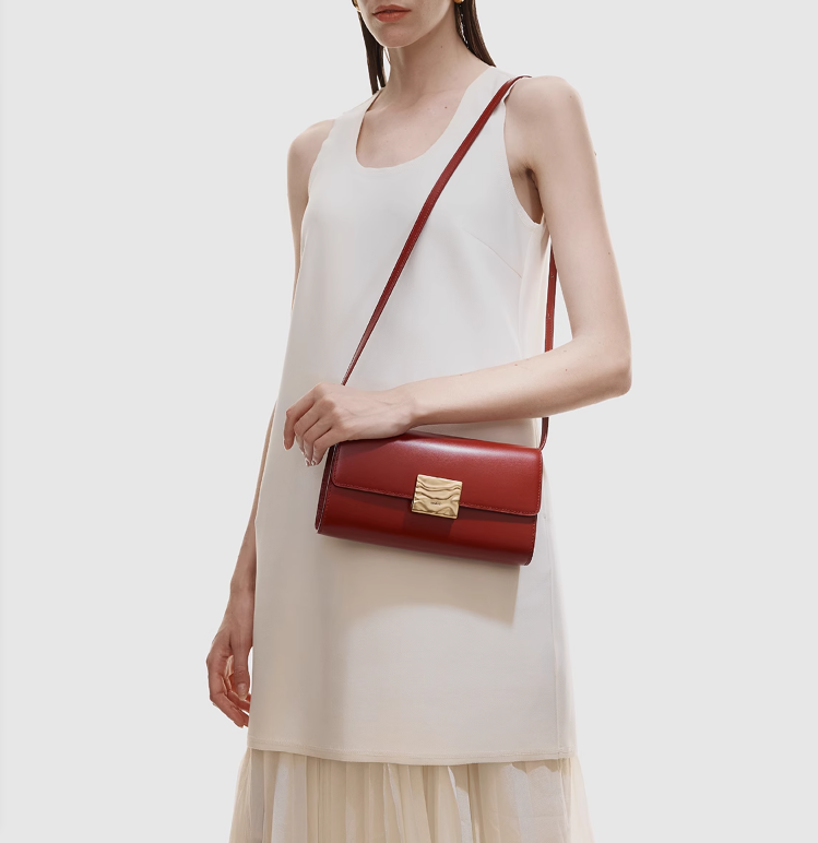 Unifine's new French stick bag with high-end texture, single shoulder and underarm crossbody bag, niche design bag, gift for girlfriend