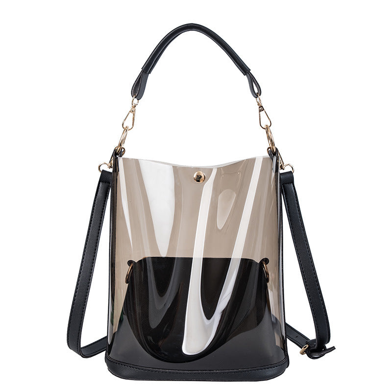 Fashionable Transparent Crossbody Bag