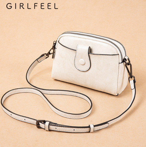 AL03 Female crossbody bag new trendy leather small square bag crossbody bag single shoulder small bag