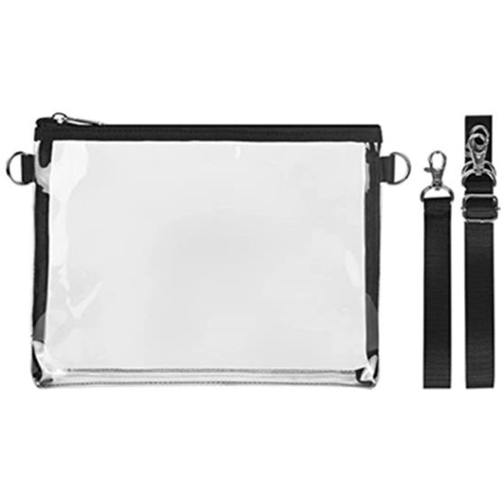 Small Organization Square Clear Crossbody Bag