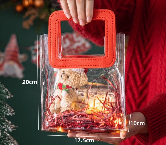 Christmas Transparent Gift Bag