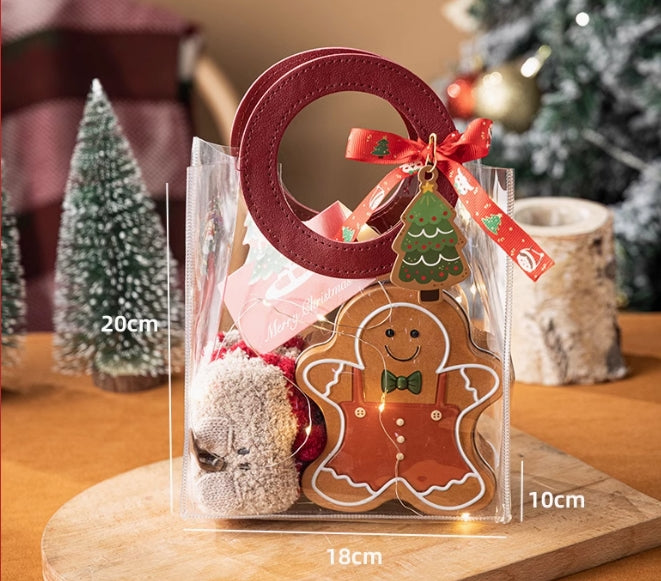 Christmas Transparent Gift Bag