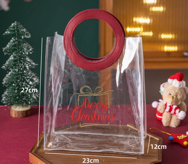 Christmas Transparent Gift Bag