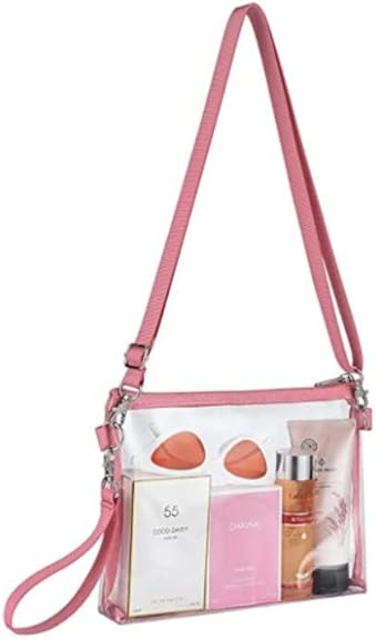 Small Organization Square Clear Crossbody Bag