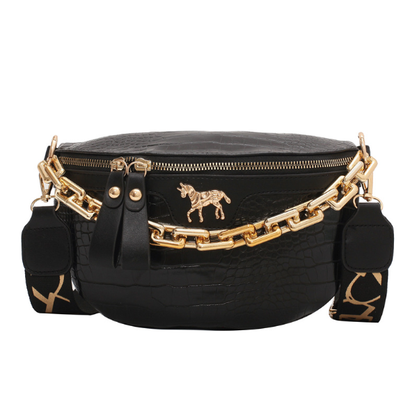 Thick Chain Chest Bum Crossbody Belt Bag