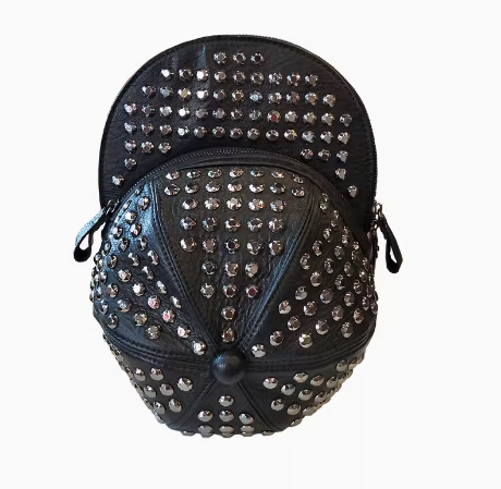 Punk Charm Women's Backpack with Cap Shaped