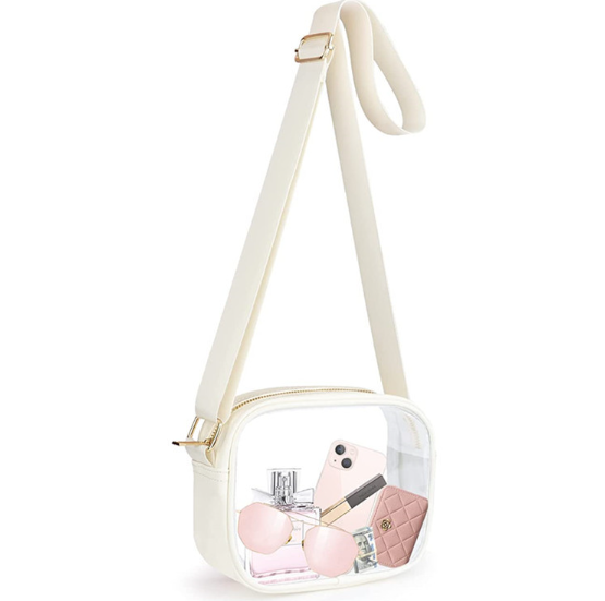 Plastic Transparent Stadium Bag with Shoulder Adjustable Strap