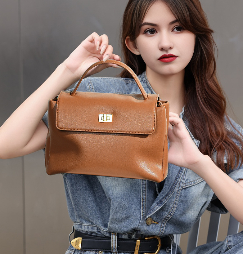 Luxury Genuine Leather Shoulder Bag