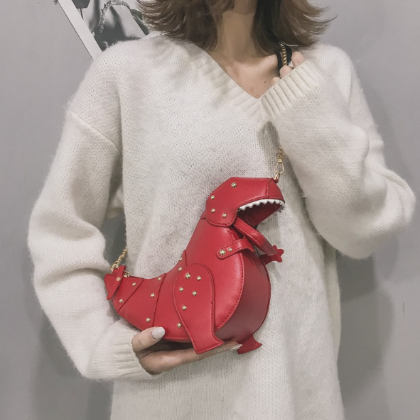 Creative 3D Gift Crossbody Sling Dinosaur Bag