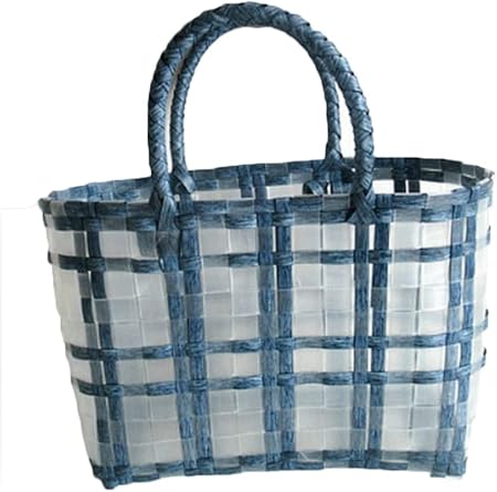 Hand-woven Transparent Tote Bag