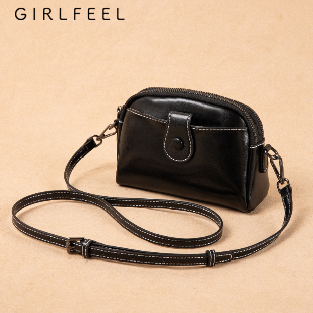 AL03 Female crossbody bag new trendy leather small square bag crossbody bag single shoulder small bag