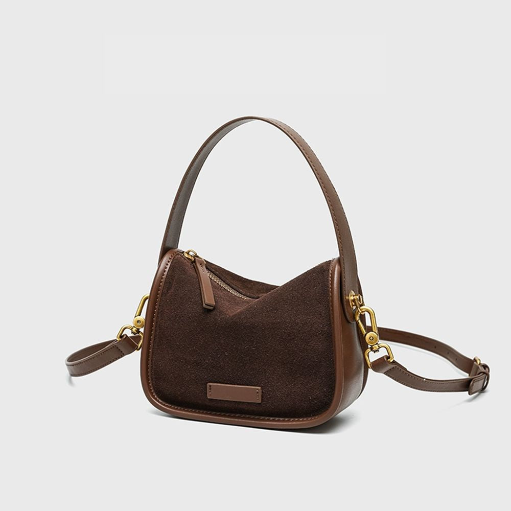 Riccci Top.1 Genuine Leather Shoulder Saddle Bag