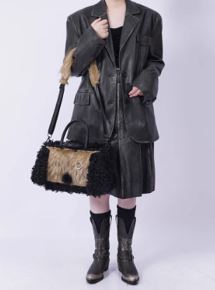 Limited Editio Rebirth Y2K Fur Tote Bag