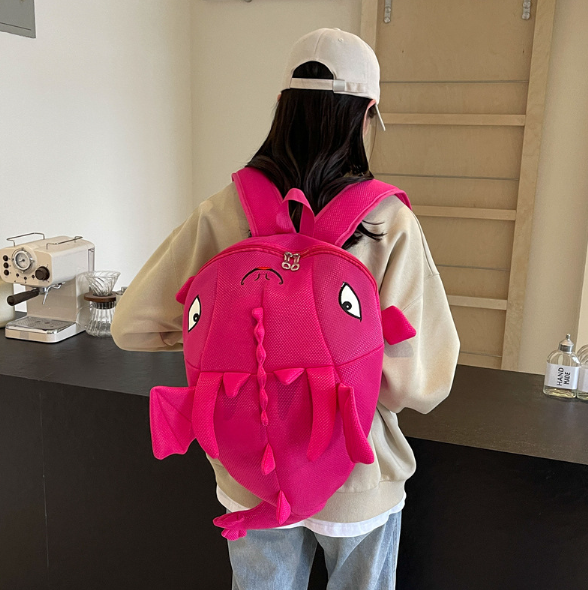 New Shark Mouth Backpack with Wings