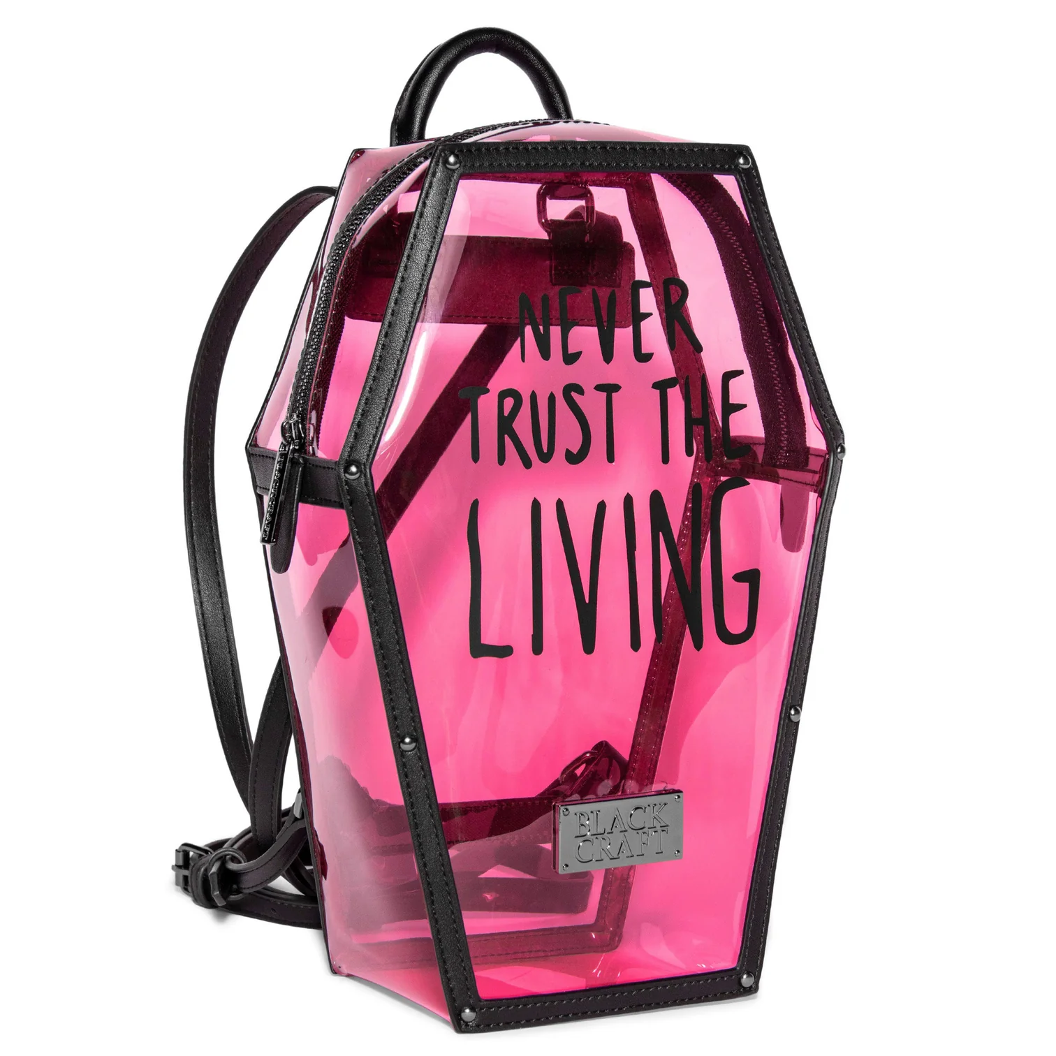 30 Days Pre-sale Pink Clear Coffin Backpack