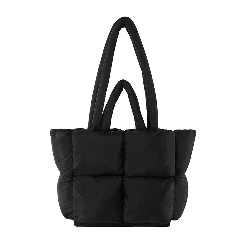 Riccci Oversized Quilted Puffer Tote Bag for Women