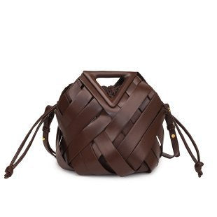 Ricccibags Wove Leather HANDBAG