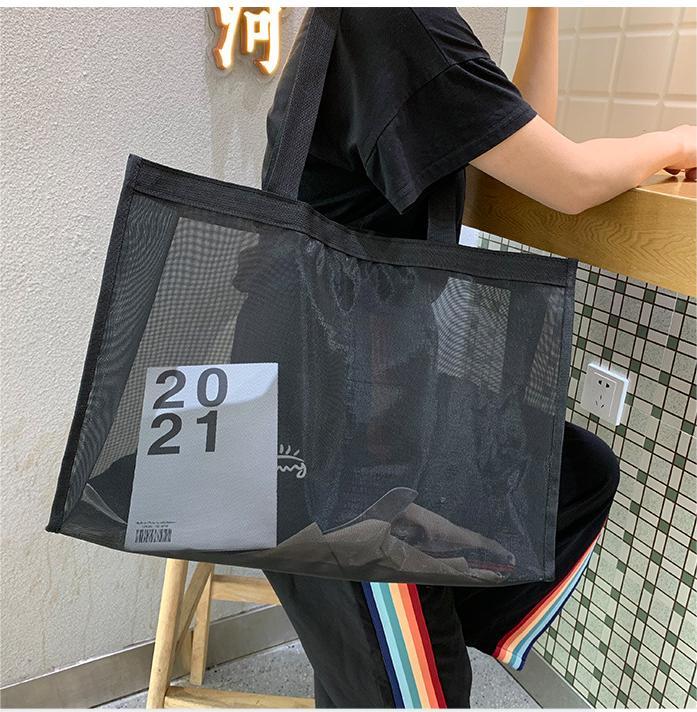 Mesh Transparent Big Bag