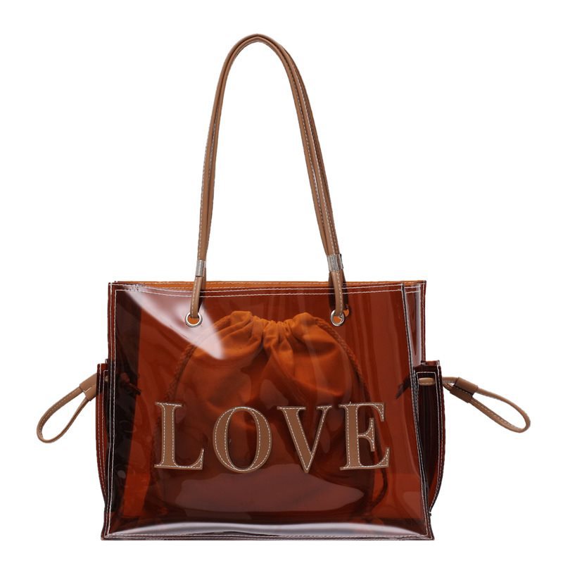 Square Transparent Tote Bag