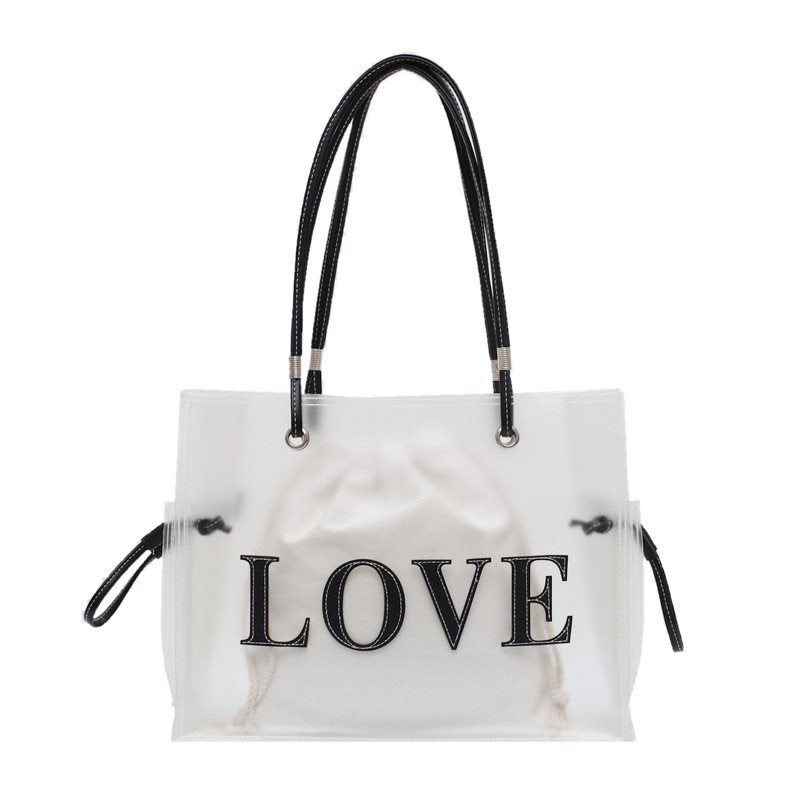 Square Transparent Tote Bag