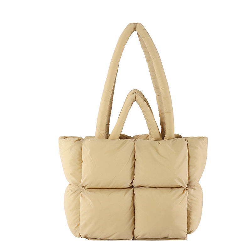 Riccci Oversized Quilted Puffer Tote Bag for Women