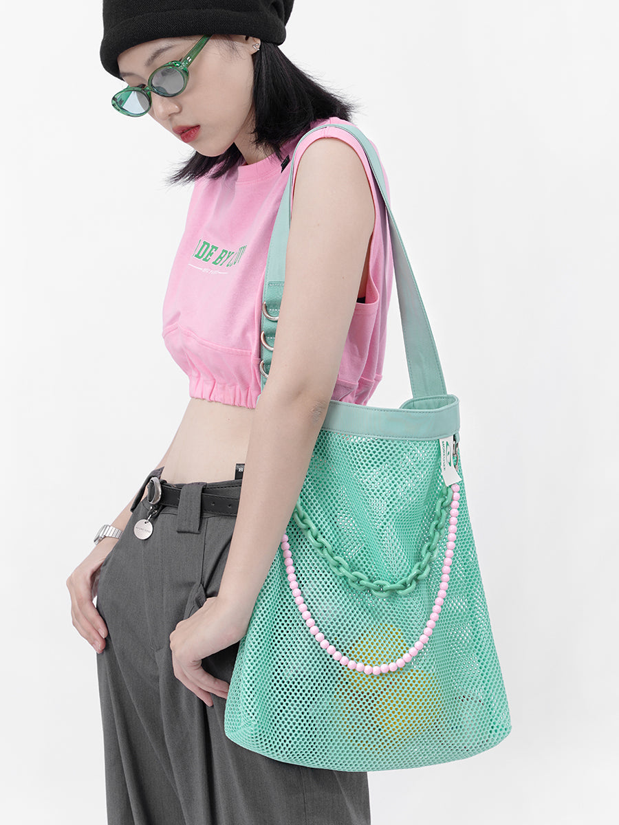 Hollow Transparent Shoulder Bag