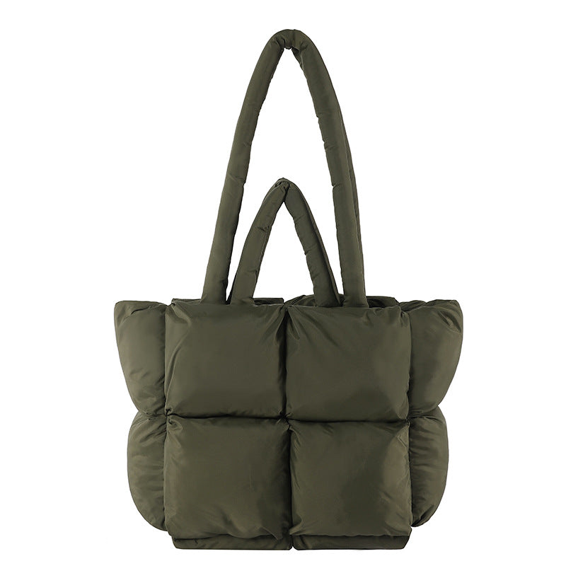 Riccci Oversized Quilted Puffer Tote Bag for Women