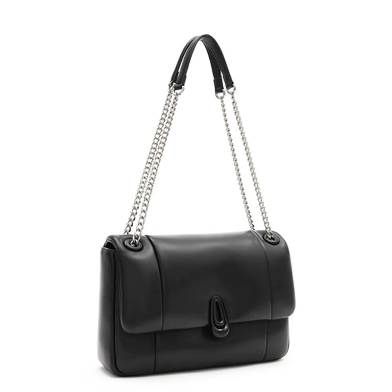 Soft leather cloud shoulder bag TB18