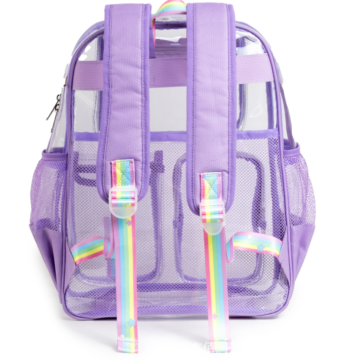 New Cross border Amazon Hot Selling Transparent Backpack PVC Backpack Outdoor Fitness Sports Visual Backpack