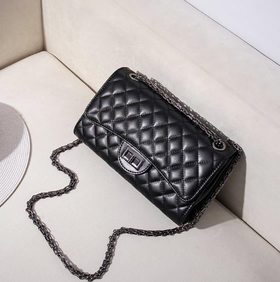 New European and American fashion trend diamond grid chain bag Xiaoxiangfeng Women's Bag Single shoulder crossbody bag Female bag Small bag