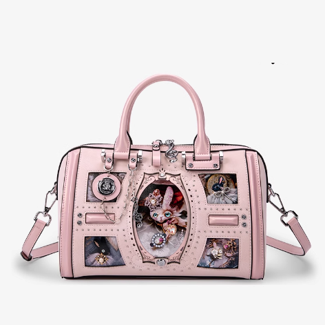 SweetRose Anthracene Original, niche design, high-end feel, handbag, shoulder bag, crossbody bag, women's bag, pillow bag