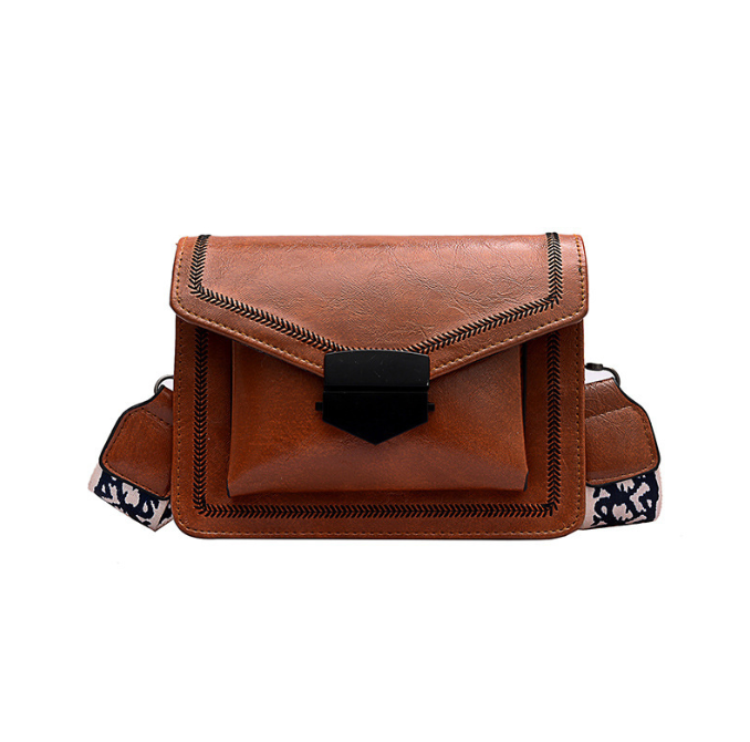 Wide Shoulder Strap Dating Messenger Bag