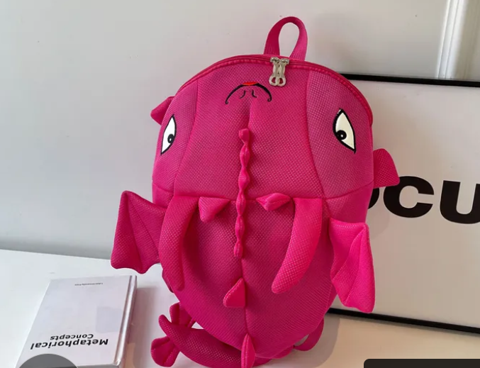 New Shark Mouth Backpack with Wings