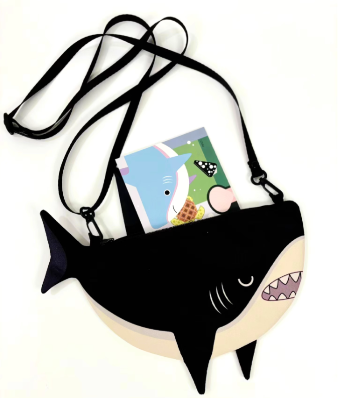 Ricccibags Ocean Series Crossbody Whale Shark Purse