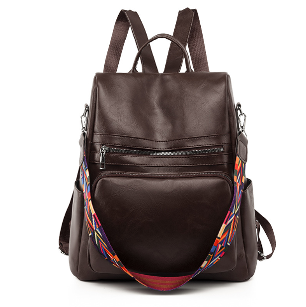 Leather Casual Shoulder Bag