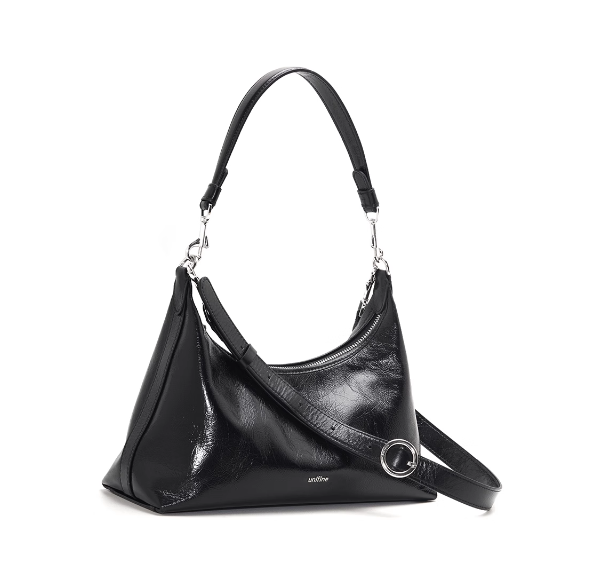 Unifine 24 Autumn New Hobo Bag Oil Wax Head Layer Cowhide Underarm Bag Women's Genuine Leather Versatile Motorcycle Bag