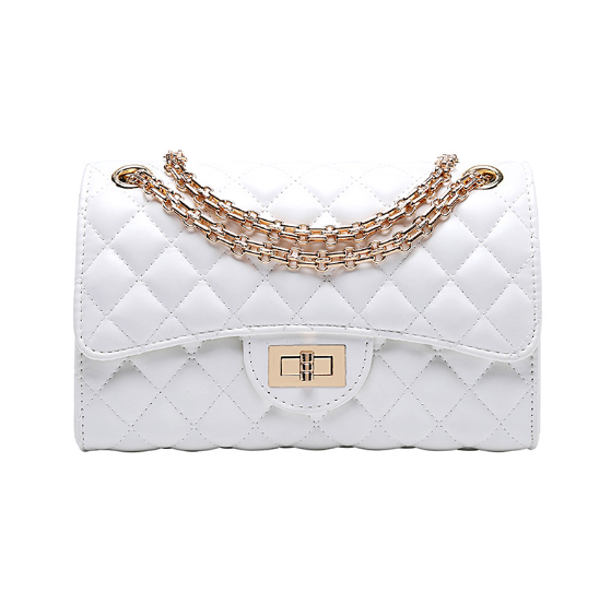 New European and American fashion trend diamond grid chain bag Xiaoxiangfeng Women's Bag Single shoulder crossbody bag Female bag Small bag