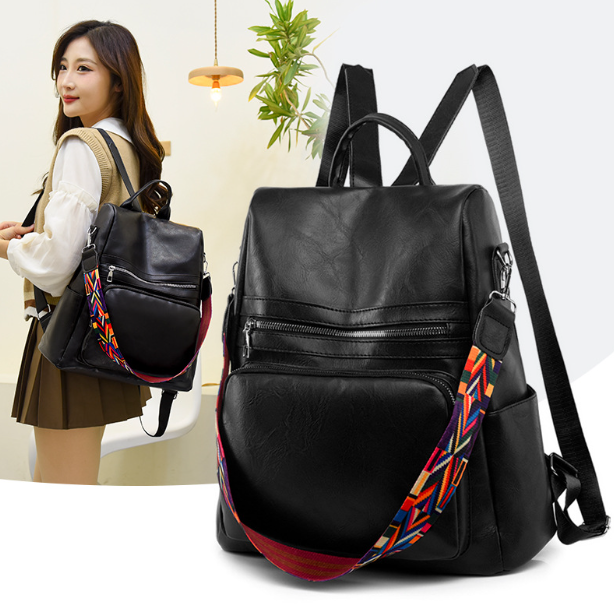 Leather Casual Shoulder Bag